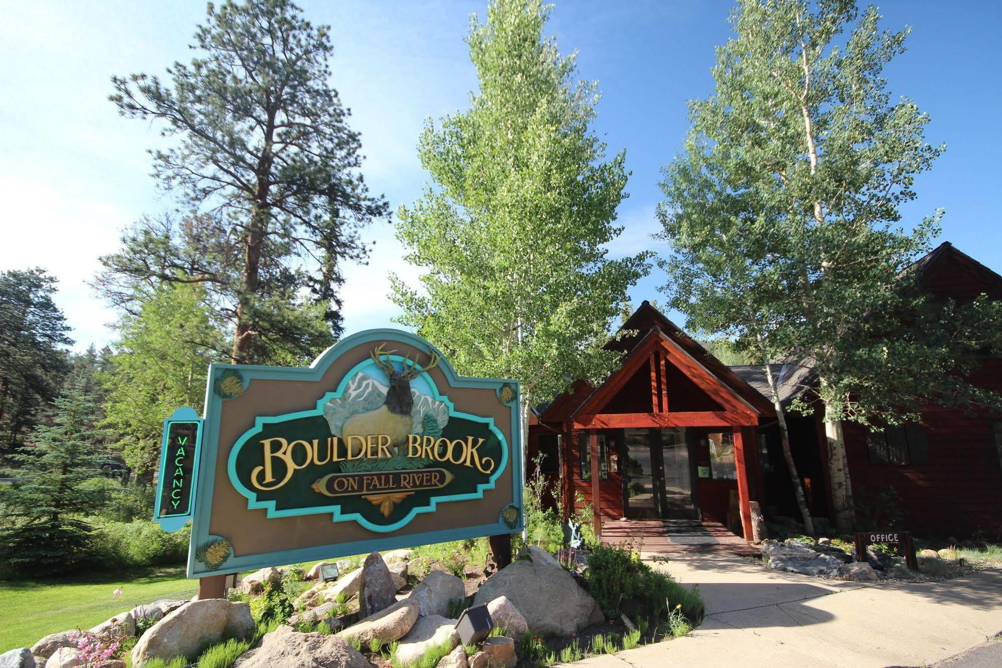Boulder Brook On Fall River Estes Park Kültér fotó